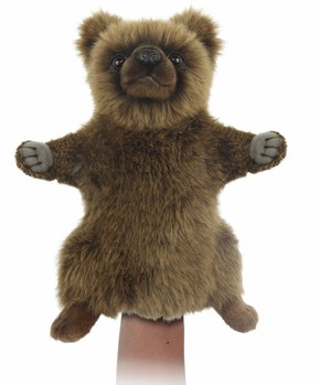 Hansa® | Мягкая игрушка на руку HANSA Бурый медведь (7954)