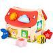 Сортер детский Дом с фигурками, New Classic Toys, 10563 от 12мес + 8718446005634 фото 1