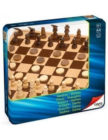 Игра Шахматы-шашки, Cayro (07515) 8422878707515 фото