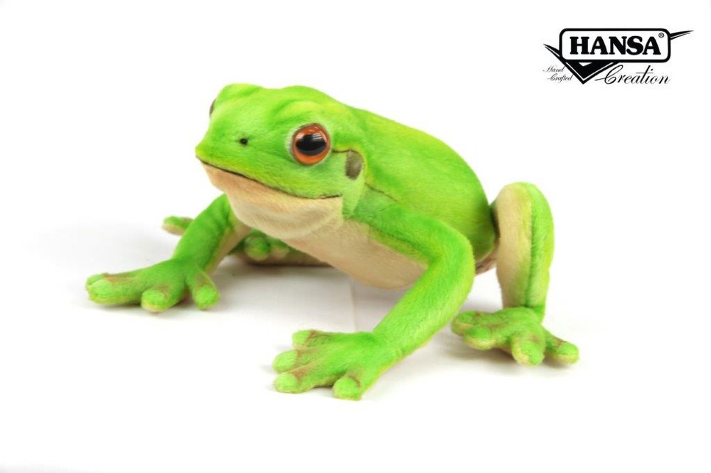 Hansa® | М'яка іграшка Зелена жаба, W. 22см, HANSA (8538)