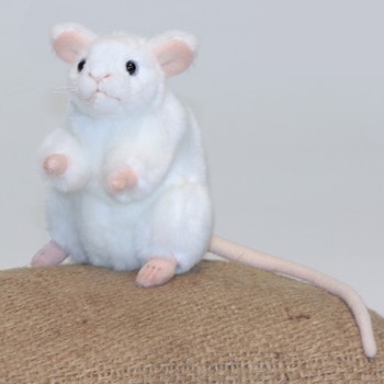 Hansa® | Мягкая игрушка HANSA Белый мышонок (5323)