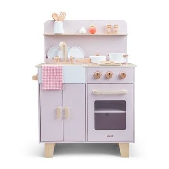 Мини-кухня розовая, New Classic Toys (11081) 8718446110819 фото