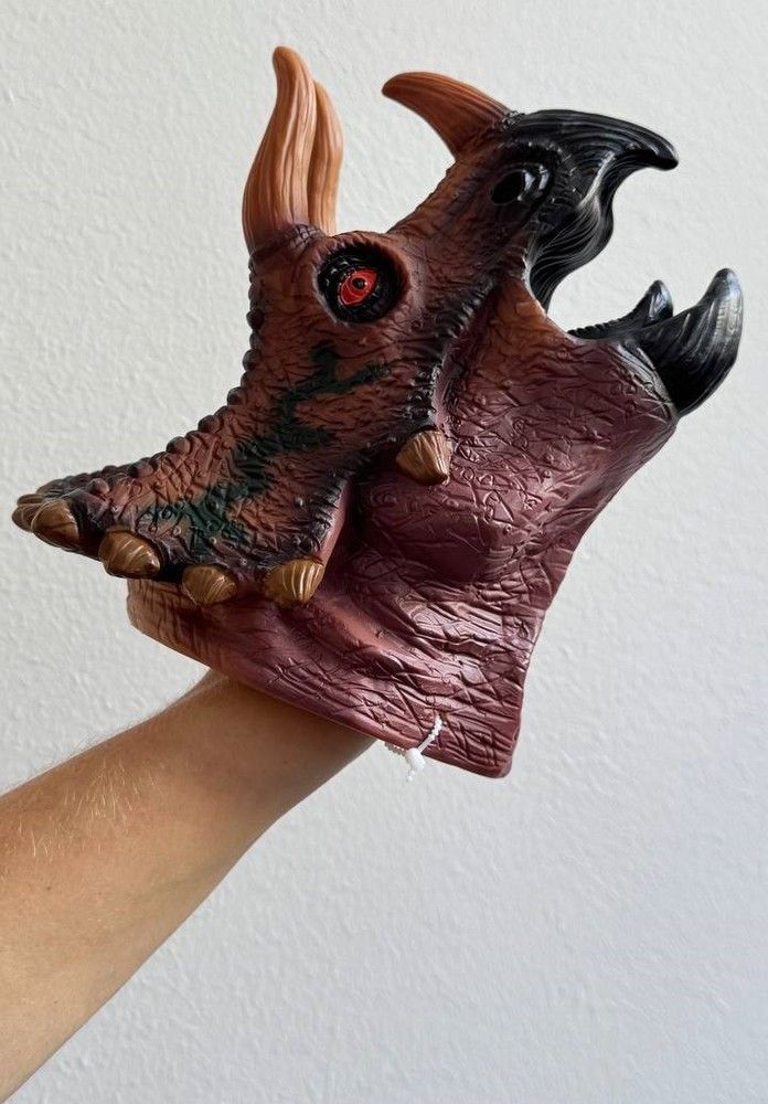 Іграшка на руку Трицератопс Dino Toys (57204) 2986096057204 фото