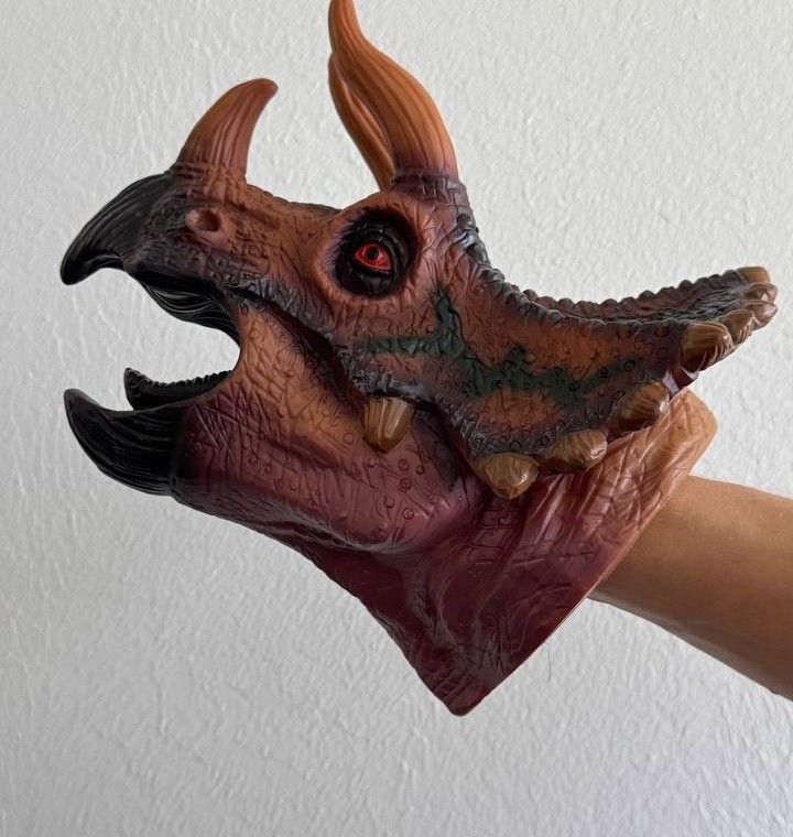 Іграшка на руку Трицератопс Dino Toys (57204) 2986096057204 фото
