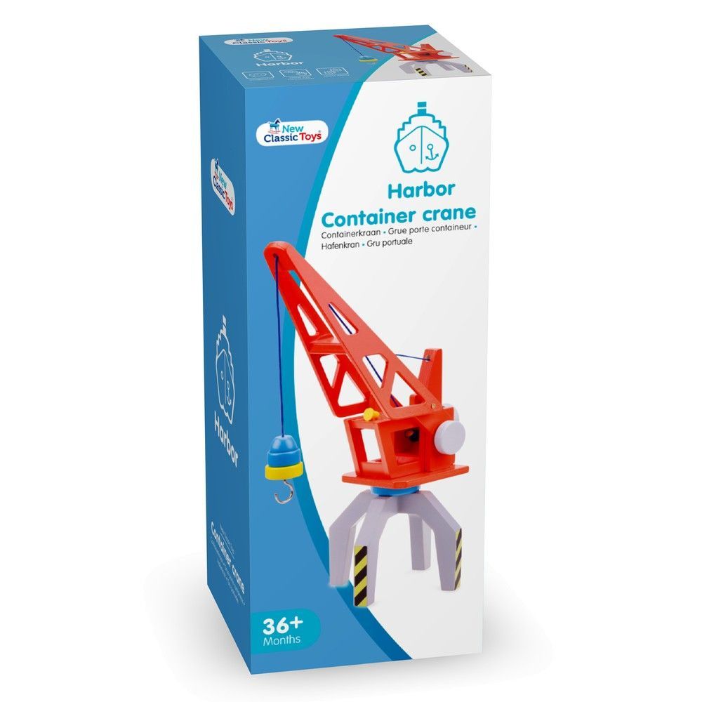 Игровой набор New Classic Toys "Контейнерный кран" 8718446109318 фото