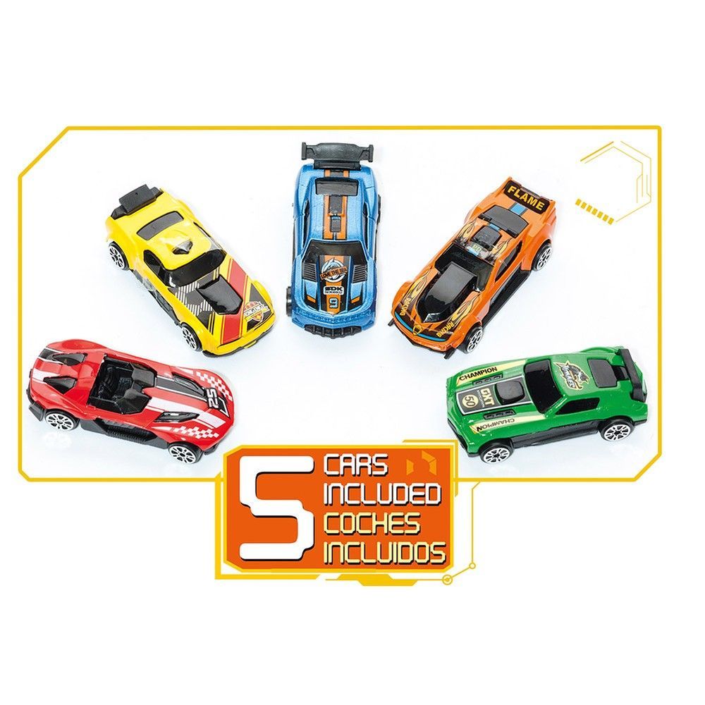 Іграшковий набір SUPER PARKING 5 поверхів та 5 машинок Molto (04209) 8410963204209 фото