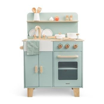 Мини-кухня зеленая, New Classic Toys (11082) 8718446110826 фото