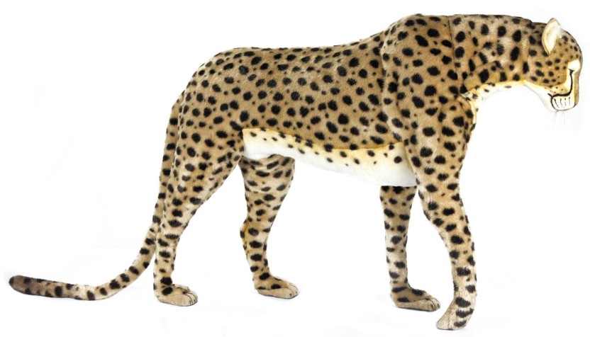 Hansa® | М'яка іграшка HANSA Жакардовий гепард 125 см (6544)