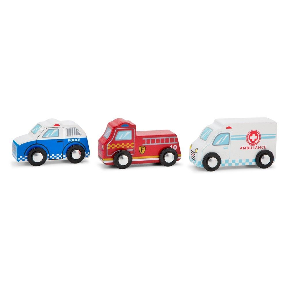 Набір транспорту 3 машинки, New Classic Toys, 11933 від 18 міс 8718446019334 фото