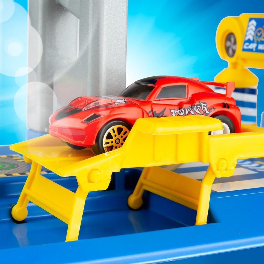Игрушечный трек с паркингом и машинками Molto (34053) 8410963234053 фото