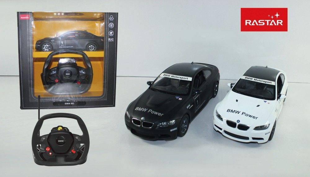 Автомобиль BMW M3 1:14, Rastar, с рулем управления, в ассортименте, арт. 48000-8 6930751306929 фото