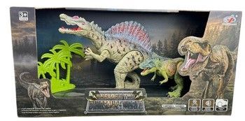 Набор 2шт Спинозавр и Тиранозавр со звуковым эффектом, Dino Toys (55248) 2986096055248 фото