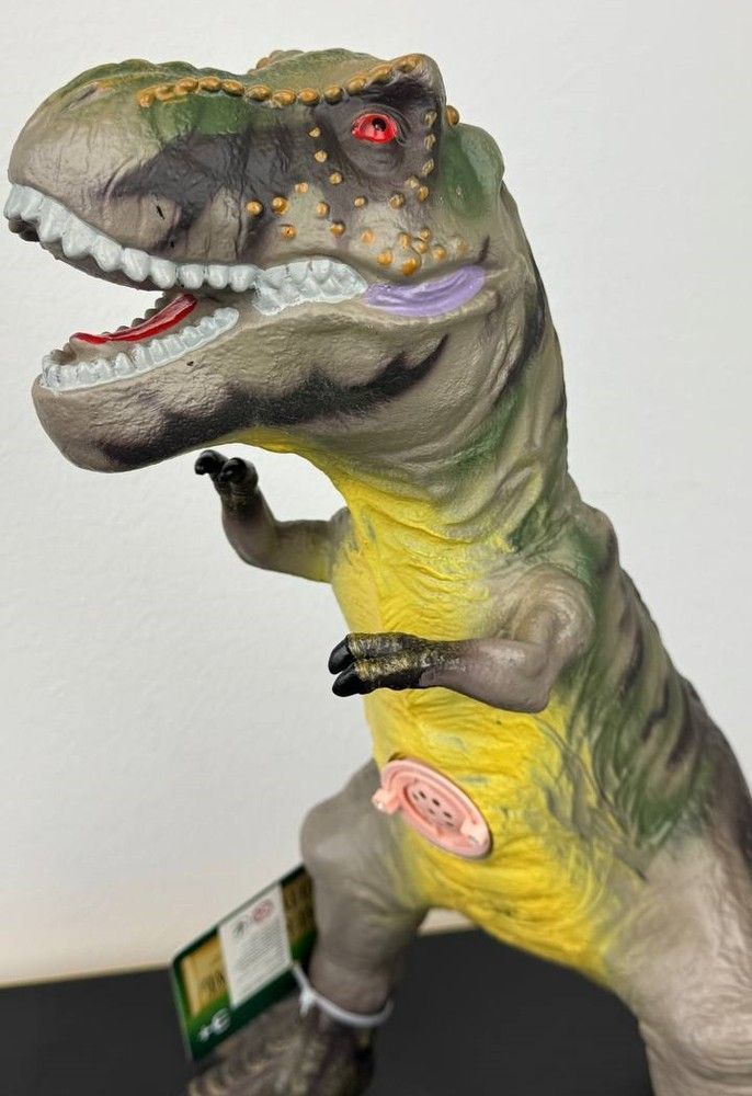 Тиранозавр зі звуком сірий Dino Toys (57006) 2986096057006 фото