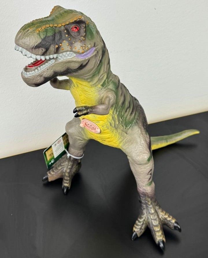 Тиранозавр зі звуком сірий Dino Toys (57006) 2986096057006 фото