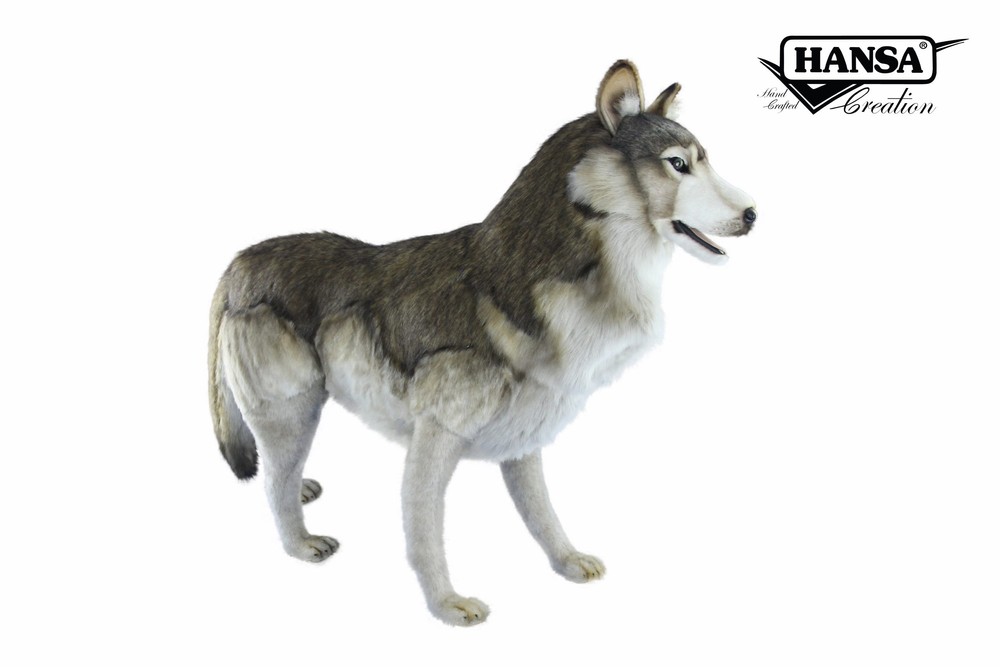 Hansa® | Мягкая игрушка Волк, стоящий L. 107см, HANSA (8542)