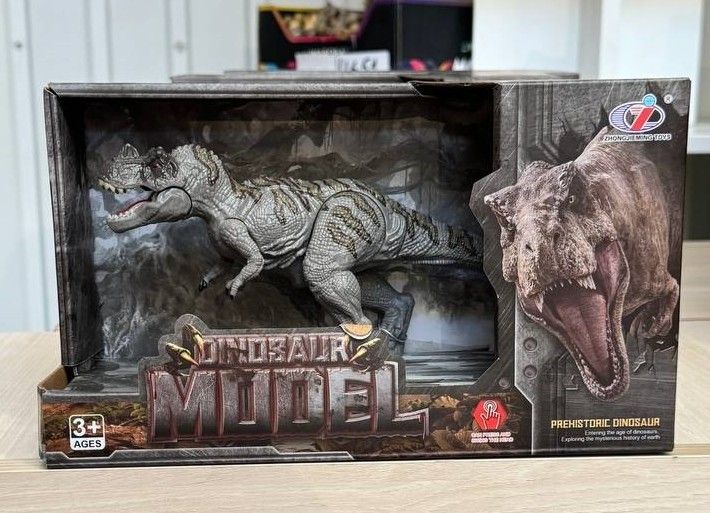 Фігурка Цератозавр, що рухається сірий Dino Toys (57310) 2986096057310 фото
