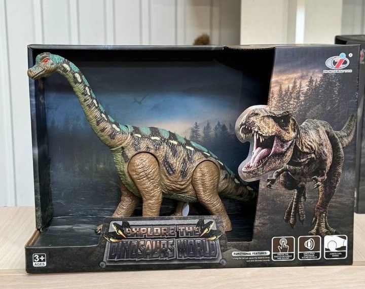 Фігурка Брахиозавр зі звуковим ефектом, Dino Toys (55224) 2986096055224 фото