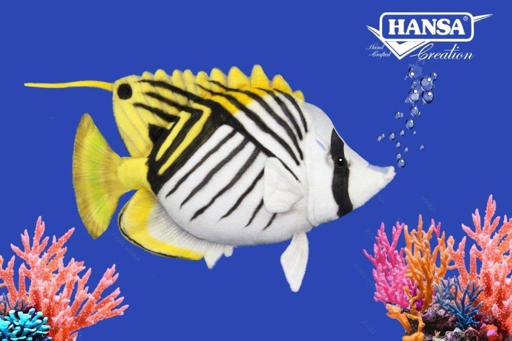 Hansa&reg; | Мягкая игрушка Рыба-бабочка ниткопера длина 34см, Hansa (8789)