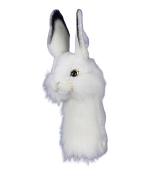 Hansa® | М'яка іграшка Чохол для гольфу Білий кролик, H. 30см, HANSA (8458)