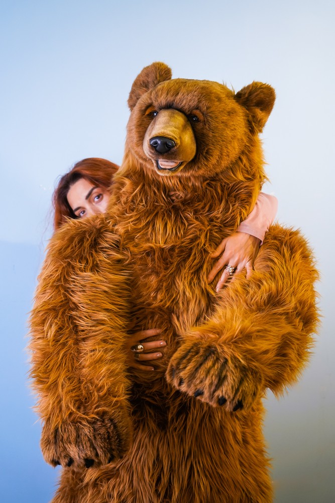 Hansa® | Коричневий ведмідь грізлі, 165 см, анімована м'яка іграшка Hansa Toys (0756)
