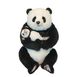 Hansa® | М'яка іграшка Панда з малюком, що сидить, H. 52см, HANSA (6609) - фотографії