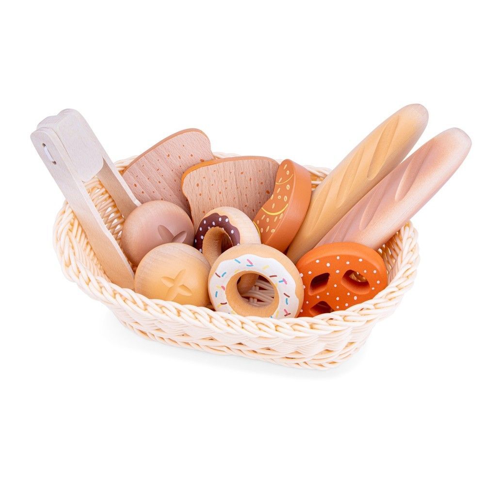 Игровой набор New Classic Toys "Корзинка с хлебом" 8718446106058 фото
