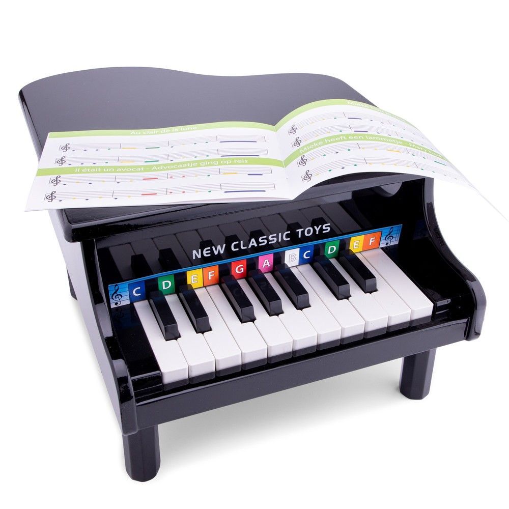 Рояль чорний 18 клавиш New Classic Toys (10150) 8718446101503 фото