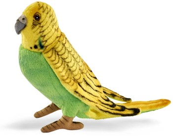 Hansa® | Мягкая игрушка HANSA Попугай зеленый, 15см (3653)