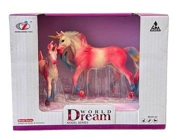 Набор радужные друзья 2шт розовый Dino Toys (55699) 2986096055699 фото