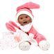 Пупс, серия SOFT DOUDOU, в коралловой одежде в коробке, 26см, Nines d`Onil (04323) 8435054304323 фото 1