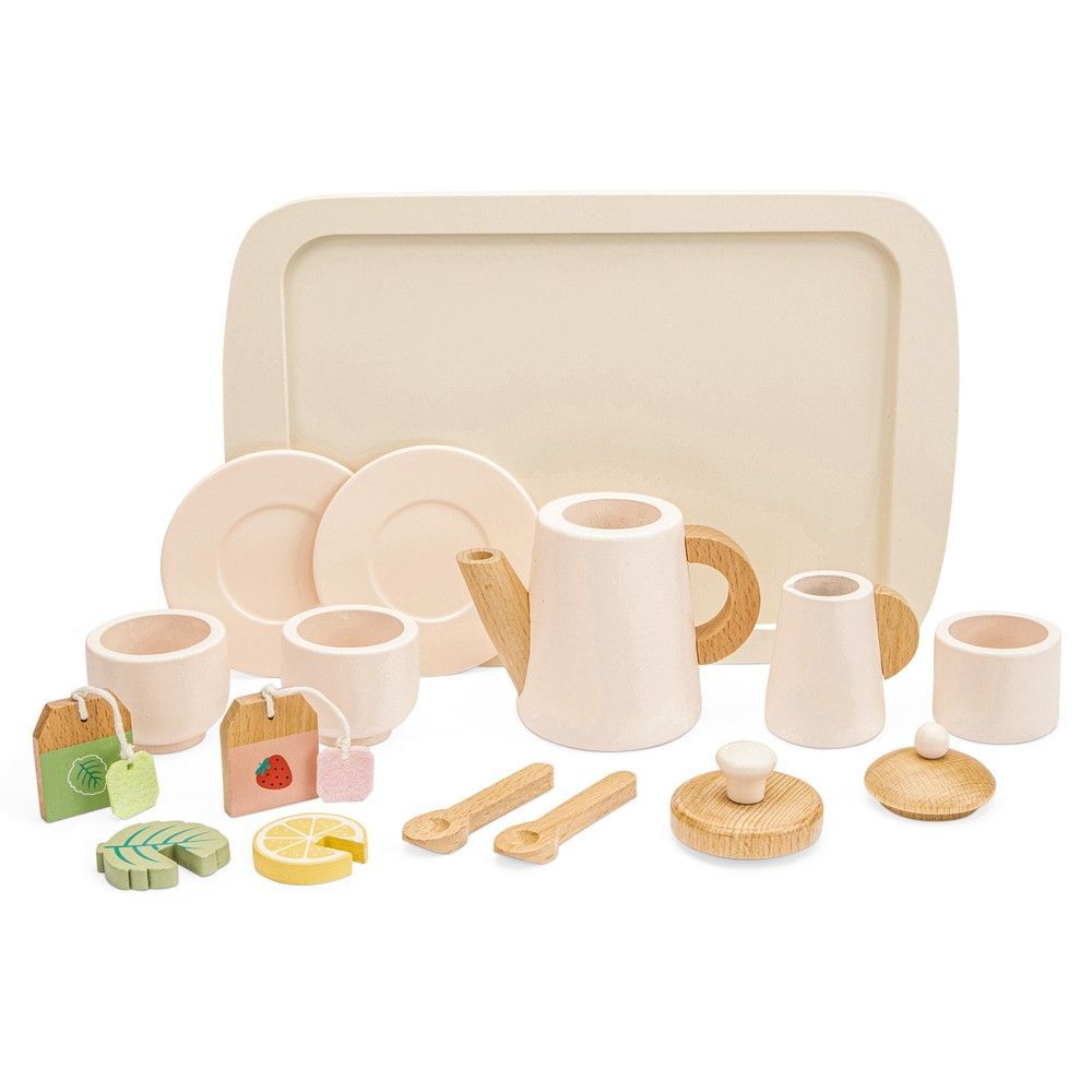 Чайний сервіз з підносом, New Classic Toys (10623) 8718446106232 фото