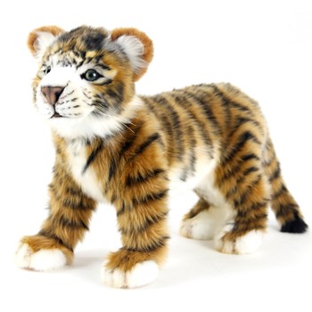 Hansa® | М'яка іграшка Тигр жакард, що стоїть, 40 см, HANSA (7074)