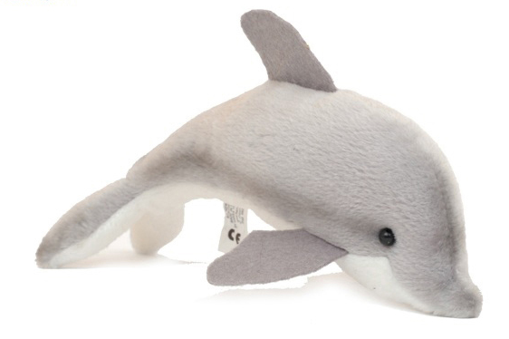 Hansa® | Дельфін фліппер, 20 см, реалістична м'яка іграшка Hansa Toys (3471)