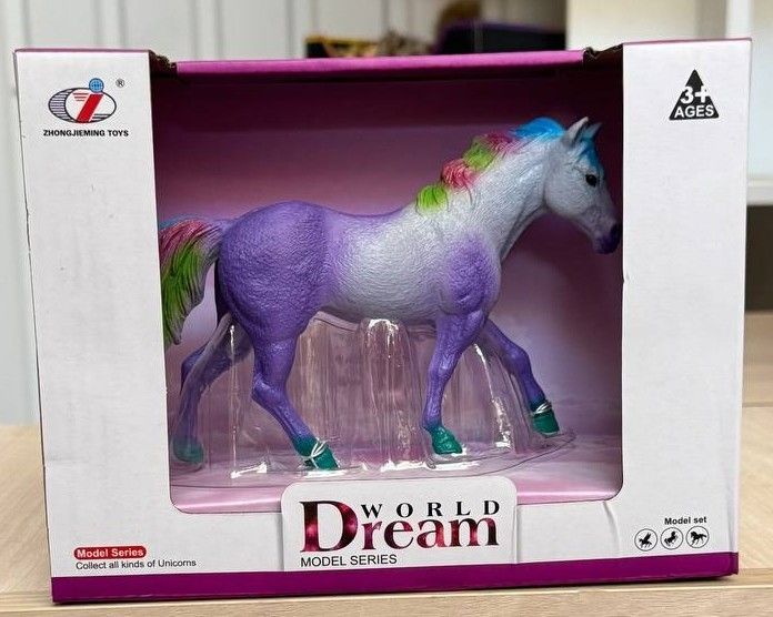 Фигурка Лошадь фиолетовая Dino Toys (55743) 2986096055743 фото