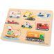 Пазл Транспорт, New Classic Toys, дерев'яний, 8 частин, арт. 10432 8718446104320 фото 1
