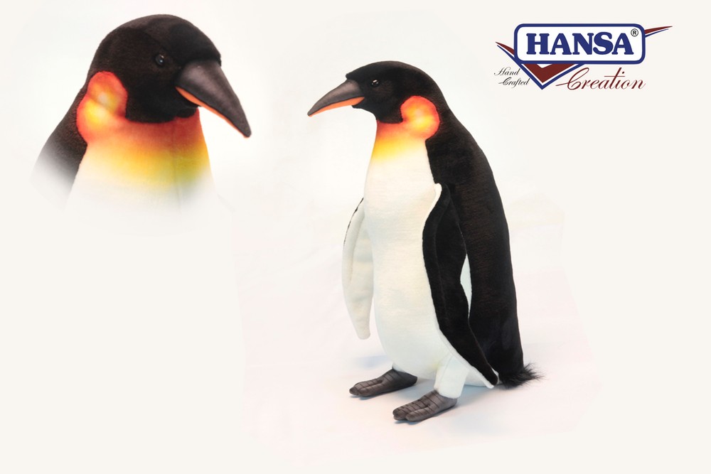Hansa® | Мягкая игрушка Императорский пингвин, H. 38см, HANSA (6660)