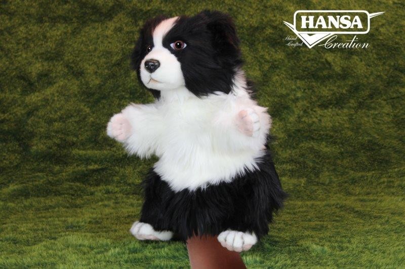 Hansa® | М'яка іграшка на руку Бордер-колі серія Puppet, H. 30см, HANSA (8349)