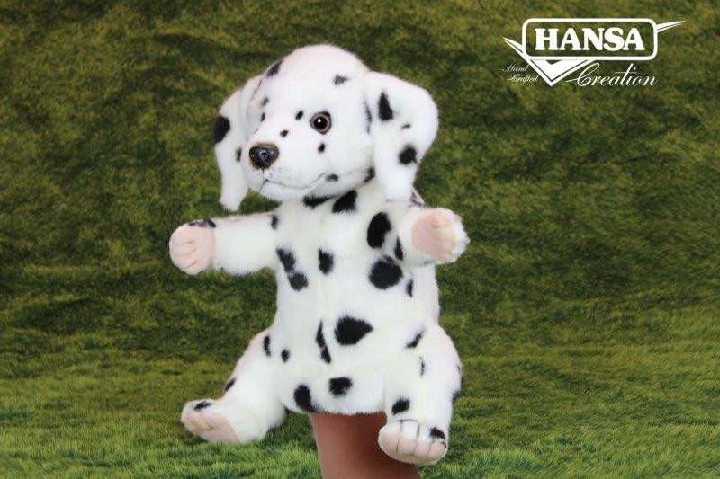 Hansa® | М'яка іграшка на руку Далматинець серія Puppet, H. 28см, HANSA (8350)