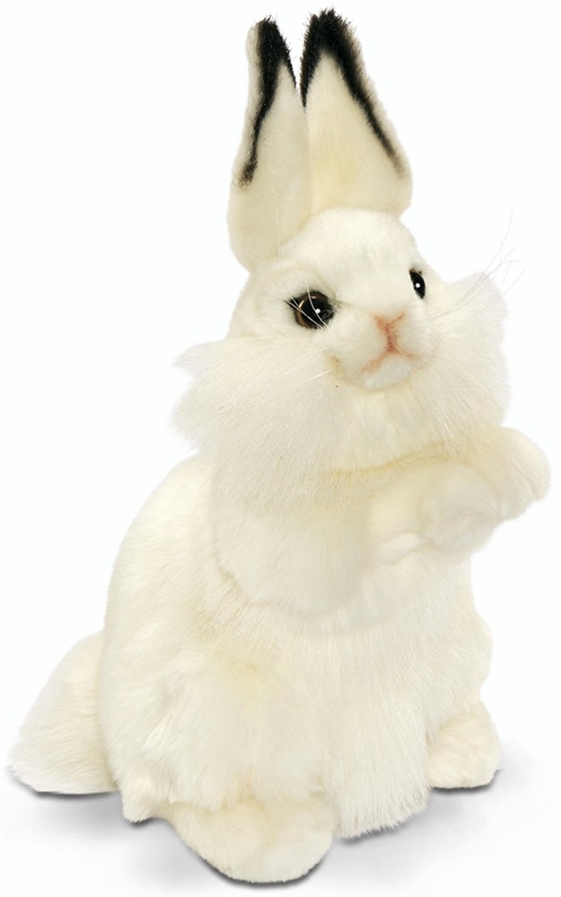 Hansa® | Білий кролик, 32 см, реалістична м'яка іграшка Hansa Toys (3313)