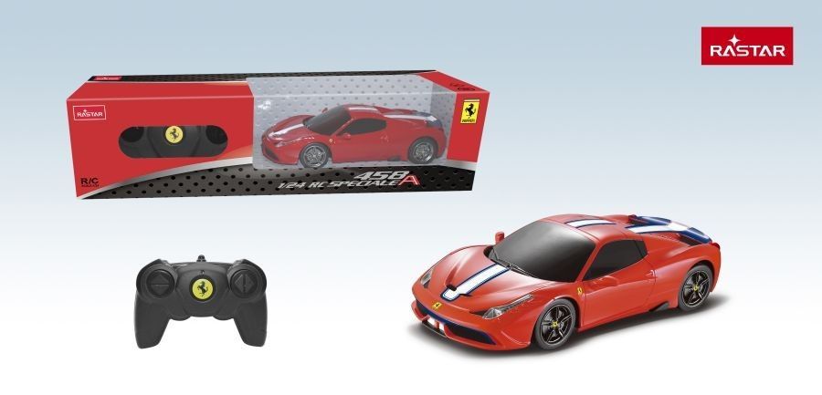 Іграшковий автомобіль на радіокеруванні Ferrari 458 Speciale A 1:24, Rastar (08930) 6930751308930 фото