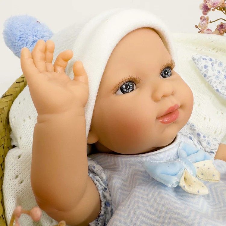 Лялька Reborn, серія DOUDOU, хлопчик, у коробці, 37см, Nines d`Onil (36225) 8435054336225 фото