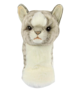 Hansa® | Серый кот, 30 см, мягкая игрушка на руку Hansa (8266)