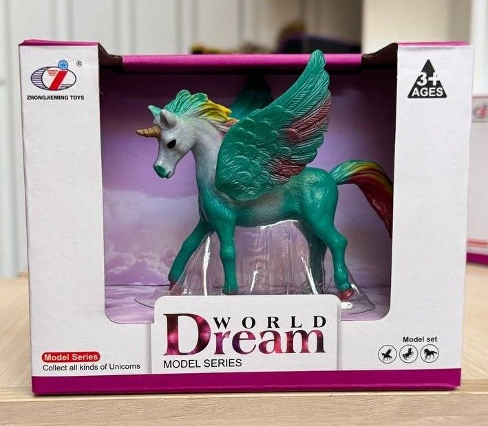 Фигурка Единорог с крыльями зеленый Dino Toys (55873) 2986096055873 фото