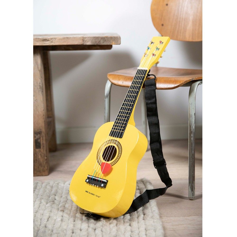 Гітара дитяча, жовта New Classic Toys 8718446103439 фото