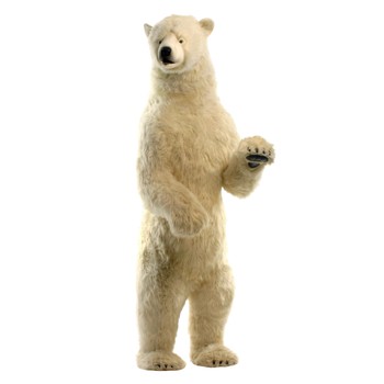 Hansa® | Анимированная мягкая игрушка Полярный медведь морского мира, H. 260см, HANSA (0005)