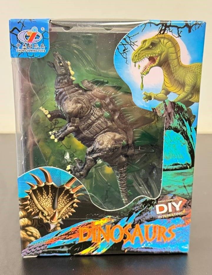 Фігурка Стегозавр коричнево-зелений Dino Toys (56740) 2986096056740 фото
