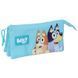 Пенал на три відділення Bluey, Safta (66440) 8412688566440 фото 3