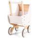 Візочок для ляльок з постільною білизною (біла) New Classic Toys (10760) 8718446107604 фото 1