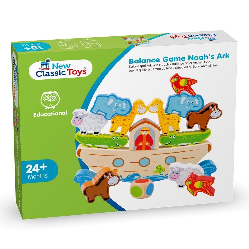 Игрушка-балансир Ноев ковчег New Classic Toys 8718446105488 фото
