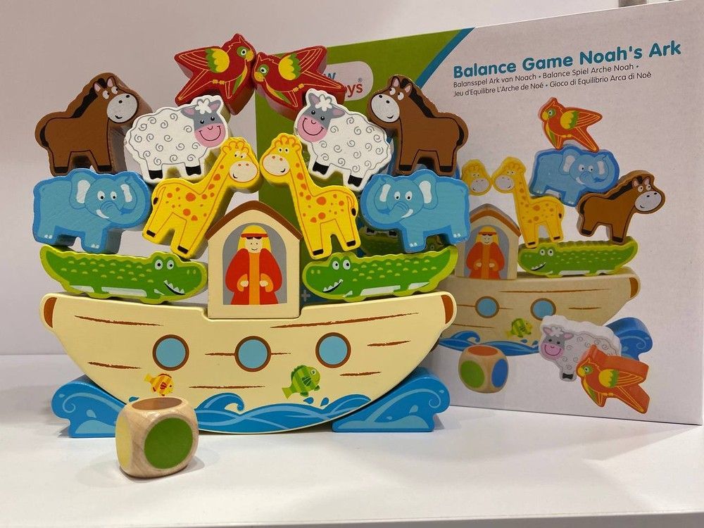 Игрушка-балансир Ноев ковчег New Classic Toys 8718446105488 фото
